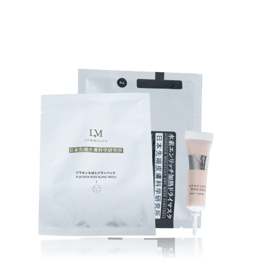 ルミエールブランシュフェイスマスク３steps